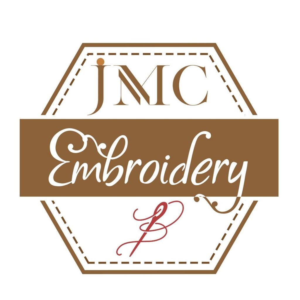 logo bridal fair jmc embroidery