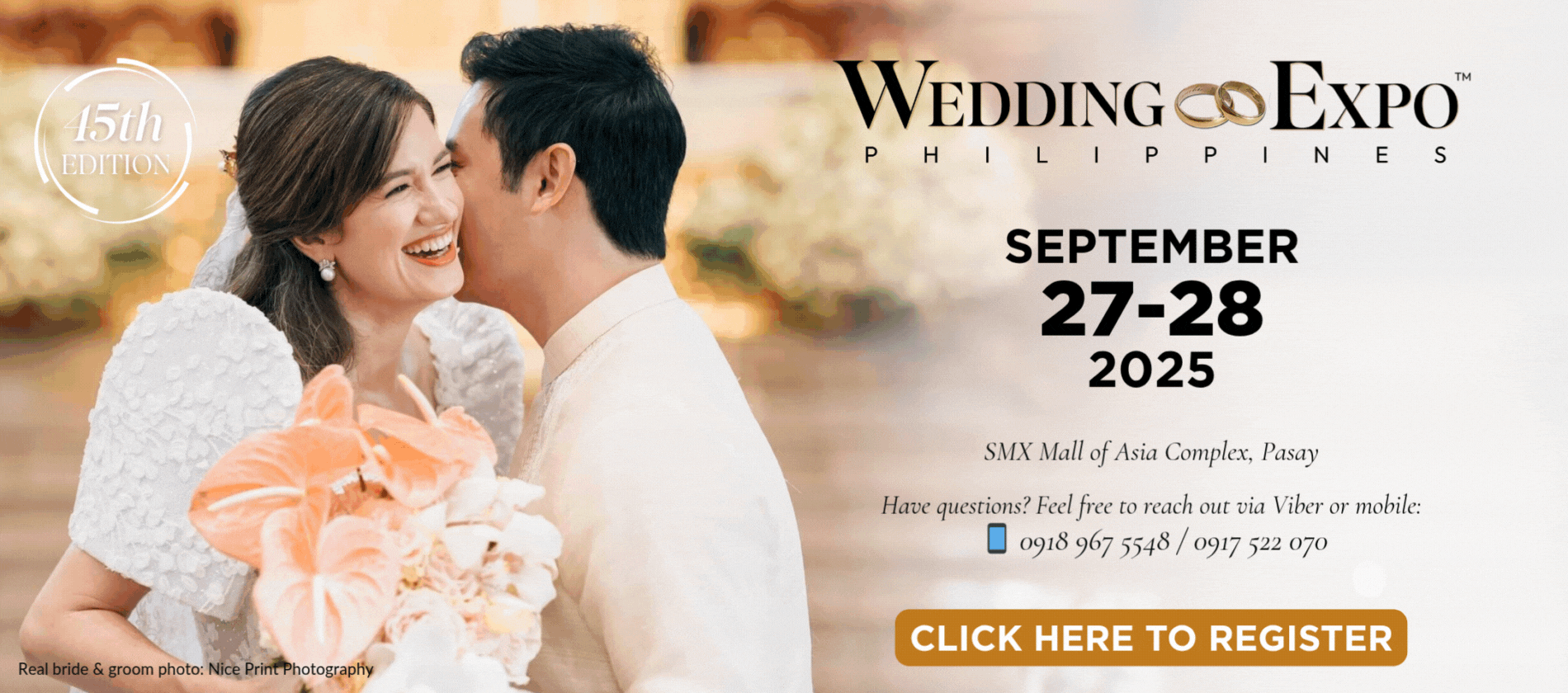 wedding expo nice print bridal fair